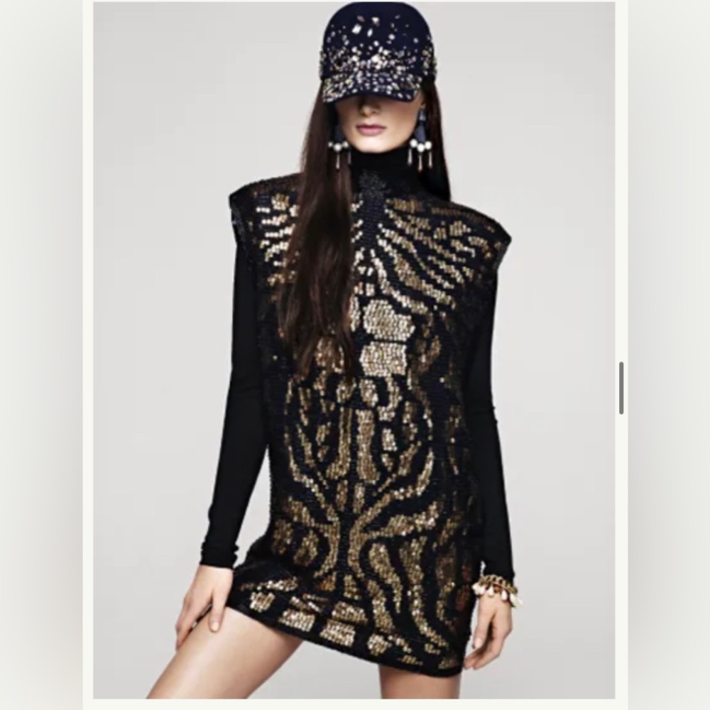 HM beaded dress